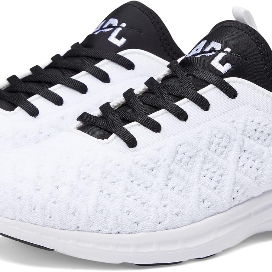 Nwt Apl Techloom Phantom Running Sneakers In White/Black